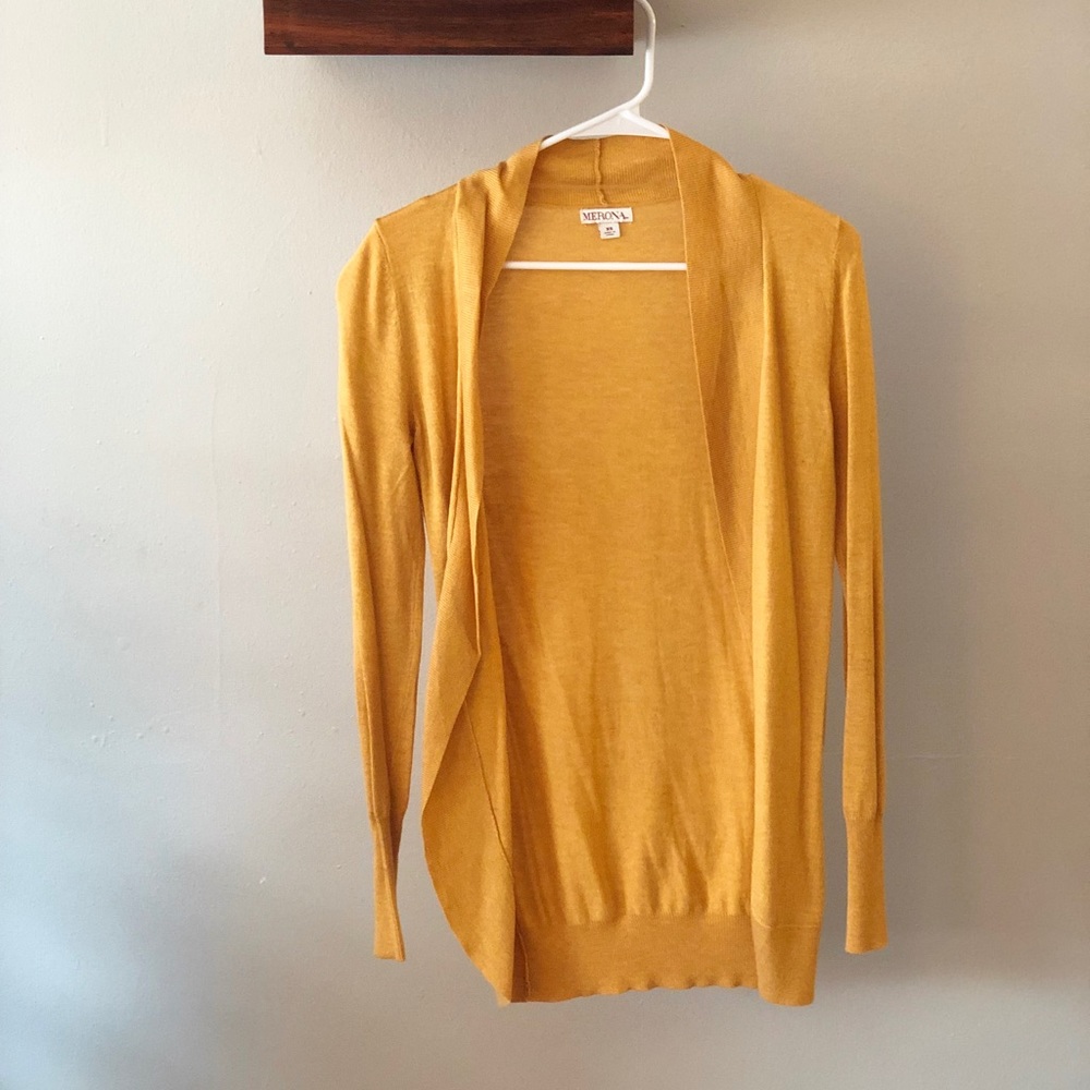 Mustard Cardigan